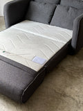 Koala Cushy 2 Seater Sofabed - Semi-double (Charcoal Gray)