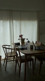 Muji Oak Round Dining Chair