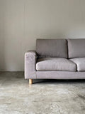 Muji 2 Seater Feather Pocket Coil Sofa (Gray)