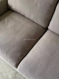 Muji 2 Seater Feather Pocket Coil Sofa (Gray)