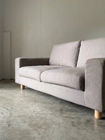 Muji 2 Seater Feather Pocket Coil Sofa (Gray)