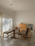 Muji Living Dining Bench (Walnut)
