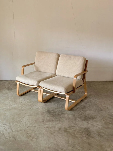 Muji Oak Living Dining Chairs Set of - Main Image